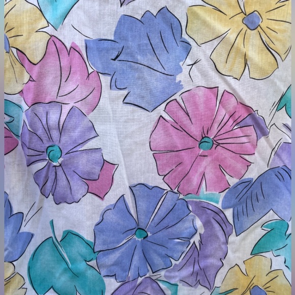 SEARS FASHION PLACE | Vintage Women’s Floral Button Down Shirt - Picture 4 of 5